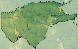 Kaart van Guaviare