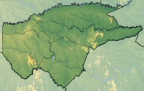 (Vedi posizione sulla mappa: Guaviare (rilievo))