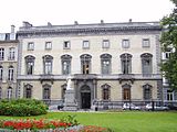 Palais du marquis d'Assche, 33 rue de la Science à Bruxelles, depuis 1948 siège du Conseil d'Etat