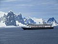 HAL ship Zaandam Neumaier Channel Coral Princess Antarctica.jpg