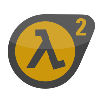 Half-Life 2, a launch title for Steam, was ported to Linux for the service's expansion in 2013. Half Life 2 logo.svg