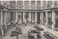 Main hall in the 1920s