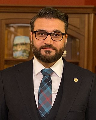 <span class="mw-page-title-main">Hamdullah Mohib</span> Afghan politician and diplomat