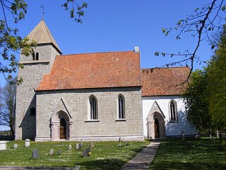 <span class="mw-page-title-main">Hablingbo Church</span> Church in Sweden