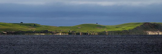 Hammars backar hills, seen from Ystad