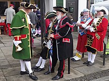 Town criers at the 2012 Charter Fair