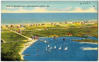 <span class="mw-page-title-main">Rehoboth Bay</span> Coastal Bay in southeastern Delaware, United States