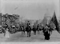 Head of suffrage parade, Washington.jpg