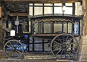 Hearse housed at Shibden Hall