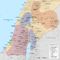 Herodian Tetrarchy political map