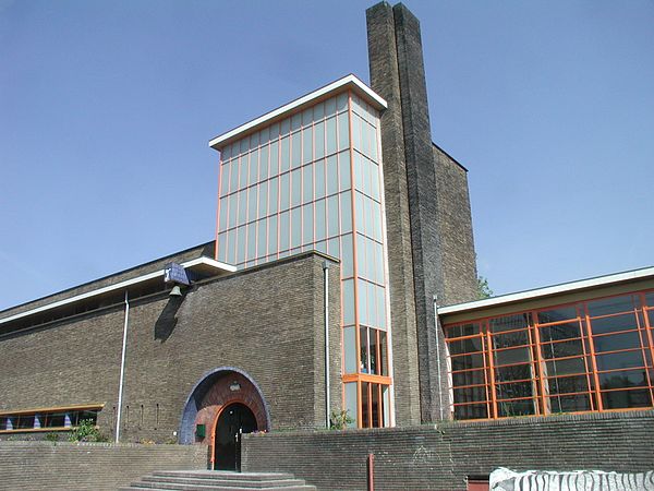One of several Hilversum schools designed by Dudok