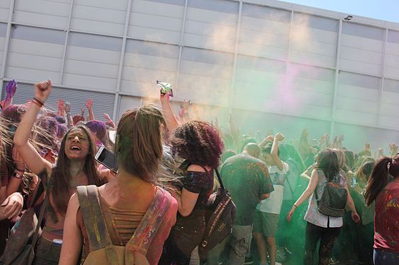 Holi Festival 2017 in Nuova Fiera di Roma