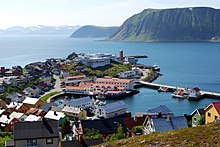 Honningsvåg is the most northerly fishing village in Norway