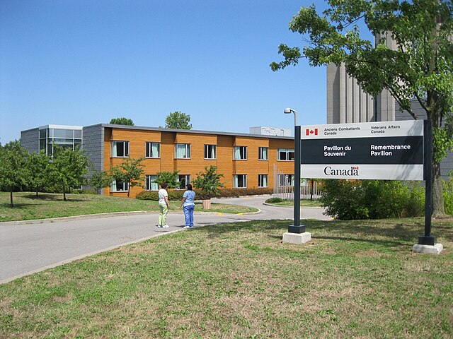Remembrance Pavilion at Ste. Anne's Hospital in Montreal