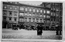 Max Steiners Geburtshaus, das Hotel Nordbahn um 1910