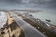 Runway after Hurricane Irma