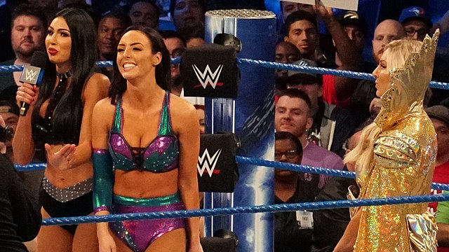 The IIconics debuted on SmackDown by interrupting Charlotte Flair