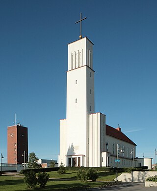 <span class="mw-page-title-main">Holy Cross Church, Iisalmi</span> Church in Iisalmi, Finland