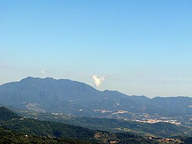 Vue du versant occidental.