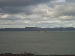 Inchmickery from Cramond/Silverknowes