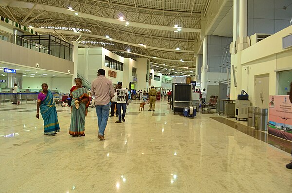 Interior of the Airport