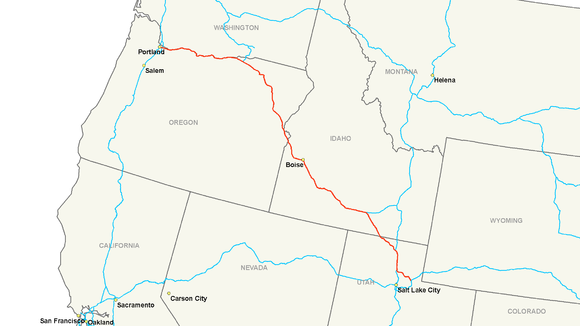Interstate 84 Oregon Utah Wikiwand