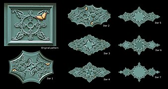 7 iterations of the Inverse Julia transformation '"`UNIQ--postMath-00000004-QINU`"'