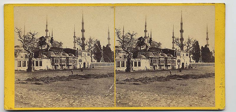 File:Istanbul - Good, Frank Mason (1839-1928) - Constantinople - Mosque of Ahmed.jpg