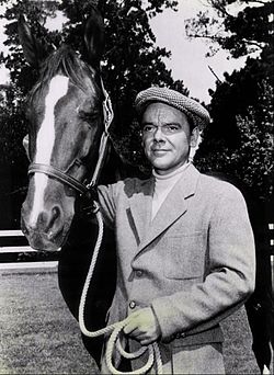 James McCallion kaj Reĝo National Velvet 1960.JPG