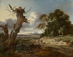 A Landscape with Two Dead Trees