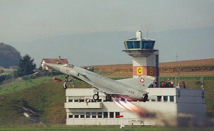 Swiss Air Force Mirage IIIS JATO (Jet Assisted Take-Off)