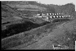 Coal company houses in Jenkins, Kentucky, photographed by Ben Shahn in 1935 Jenkins-kentucky-1935.jpg