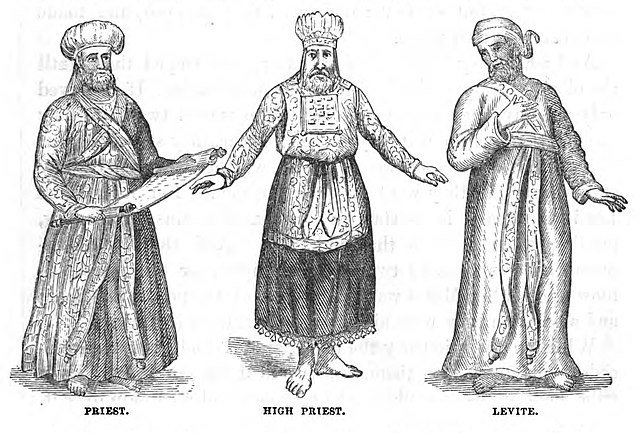 Kohen, Kohen Gadol and a Levite (Charles Foster, 1873)
