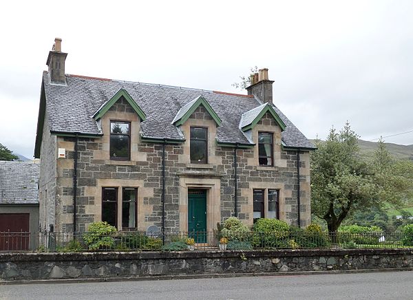 Smith's birthplace in Dalmally, Glenorchy