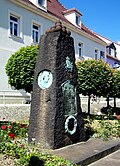 War memorial for the fallen from 1866 and 1870/1871 of the Koenigsbrück District Court district