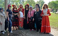Відвідувачі з учасниками на фестивалі Какава в Туреччині