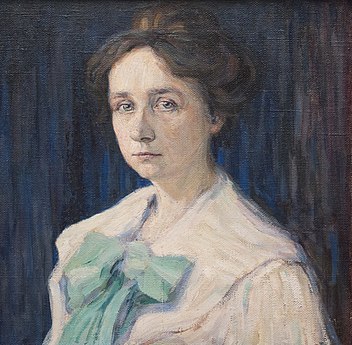 Maleren Gabriele Münter (en), 1905