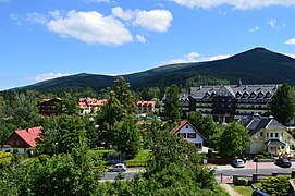 Karpacz z Kyrkonošemi w pozadku