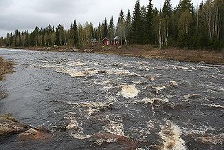 Kattilakoski rapids on Kuivajoki