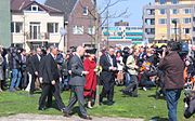 Keninginne Beatrix yn it werboude Roombeek (2008)