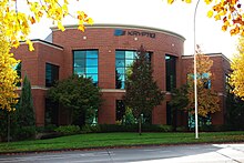 Company headquarters from 2010 to mid-2016 Kryptiq hq in Amberglen framed - Hillsboro, Oregon.JPG