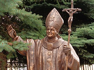 Kutno-Saint John Paul II monument.jpg