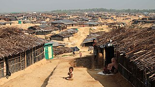 <span class="mw-page-title-main">Rohingya refugees in Bangladesh</span> Displaced persons from Myanmar in Bangladesh