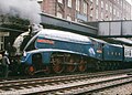 LNER class A4 Sir Nigel Gresley on The Twin Pacifics, Newport station, 26 October 1974.jpg