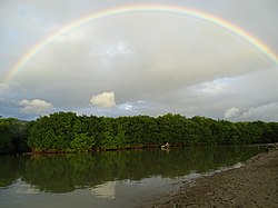 Lagoon with Rainbow - San Juan del Sur - Nicaragua (31024329533).jpg
