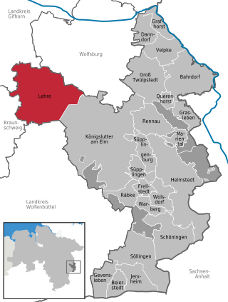 <span class="mw-page-title-main">Lehre</span> Municipality in Lower Saxony, Germany