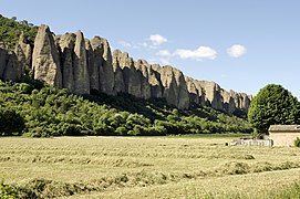 Les Pénitents des Mées,dans les Alpes-de-Haute-Provence