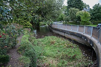 the Linnepe flows here through the place of the same name