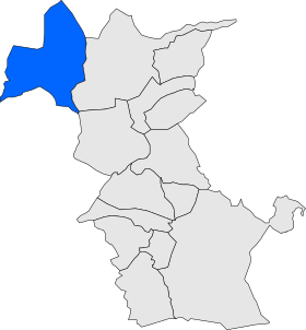Localització de Riba-roja d'Ebre respecte de la Ribera d'Ebre.svg