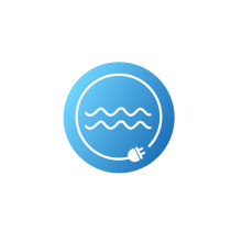 Logo Renewable Energy by Melanie Maecker-Tursun SingleIcon V2 water 4c.svg